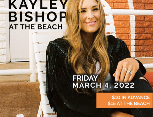 Drinks, Dinner and Kayley Bishop at the Beach